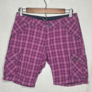 Bergans of Norway Purple Plaid Shorts Size XS